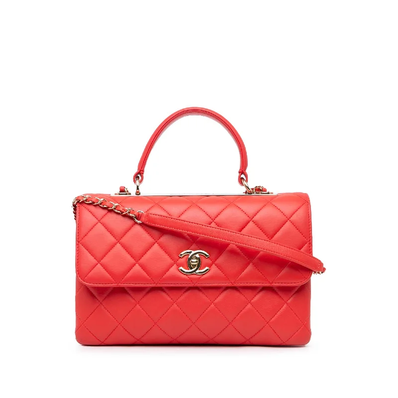 Chanel Medium Lambskin Trendy CC Flap (SHG-5oykwl)