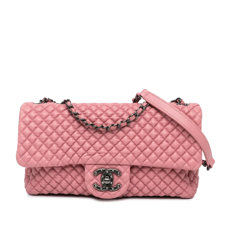 Chanel Medium Microquilted Lambskin Flap (SHG-ZOgysV)