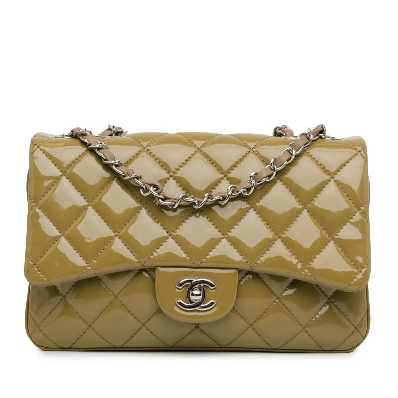 Chanel Medium Patent 3 Accordion Flap (SHG-PxIozj)