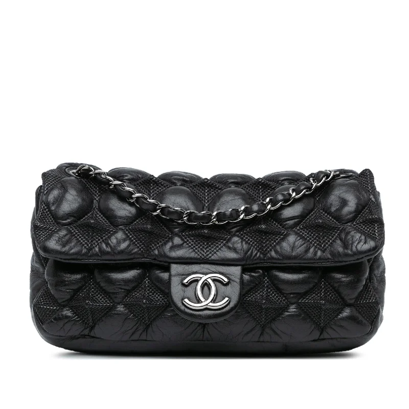 Chanel Medium Quilted Lambskin Stravinsky Flap (SHG-b8UdJT)