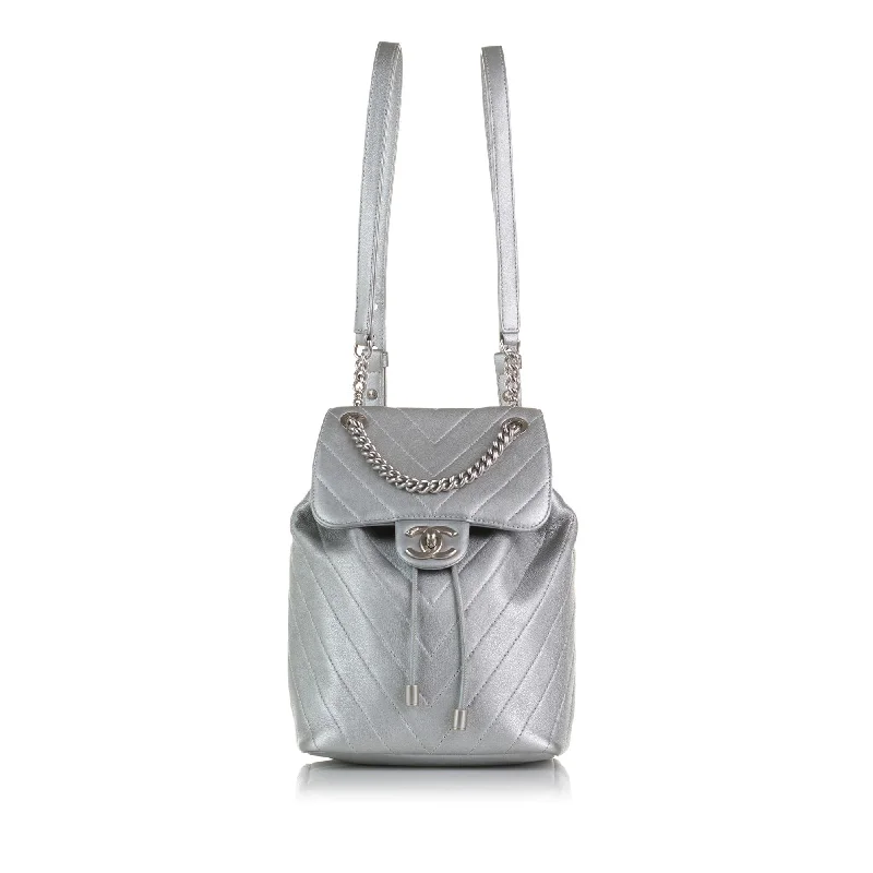 CHANEL bag with detachable chain -Chanel Mini Calfskin Coco Flap Backpack (SHG-XXbjg4)