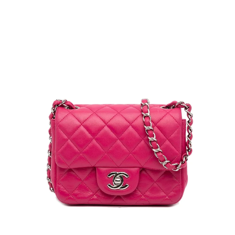 Chanel Mini Classic Lambskin Square Flap (SHG-7URREH)