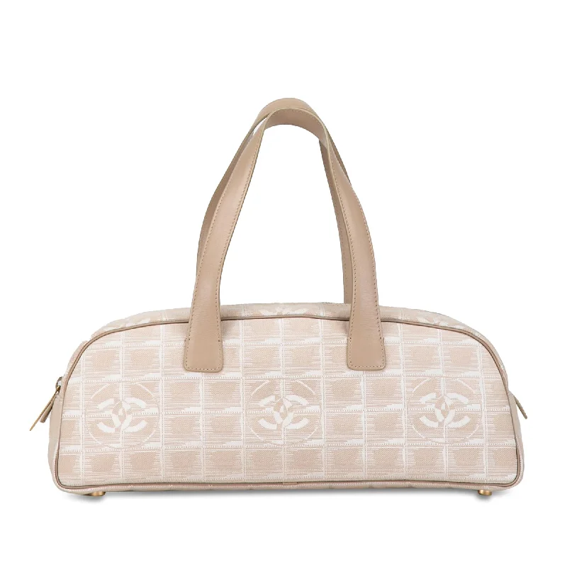 Fashion-forward CHANEL handbags -Chanel New Travel Line Handbag (SHG-dh5N6J)