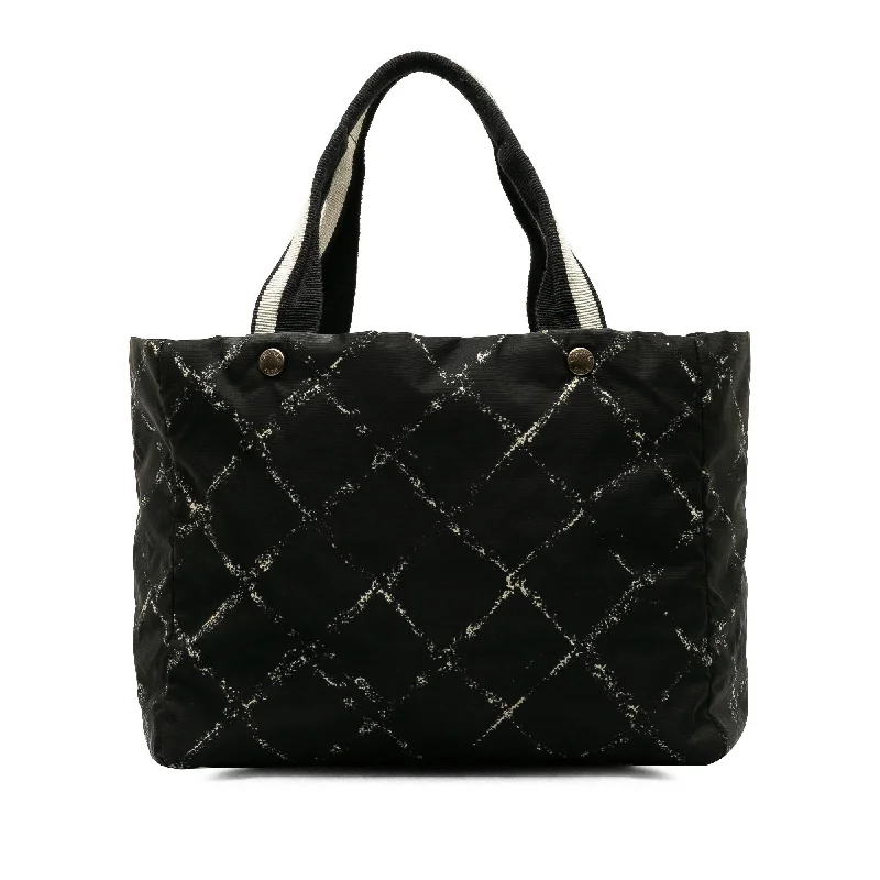 Small CHANEL bags for women -Chanel Old Travel Line Tote (SHG-NPSbAO)