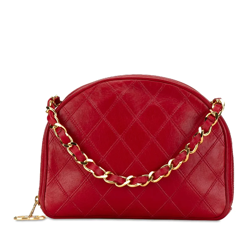 Chic and timeless CHANEL bags -Chanel Quilted Calfskin Chain Handbag (SHG-SI6CGU)