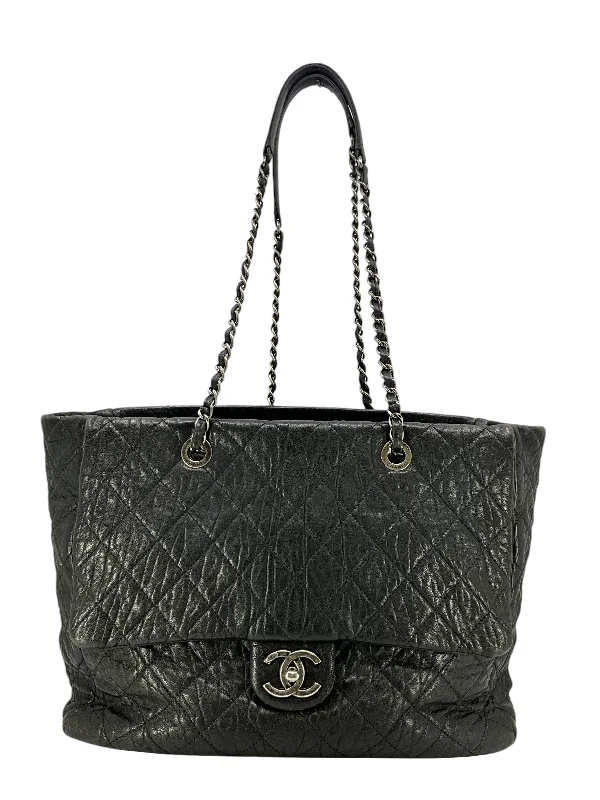 Luxury CHANEL bags for women -CHANEL Quilted Calfskin Large Duo Tote