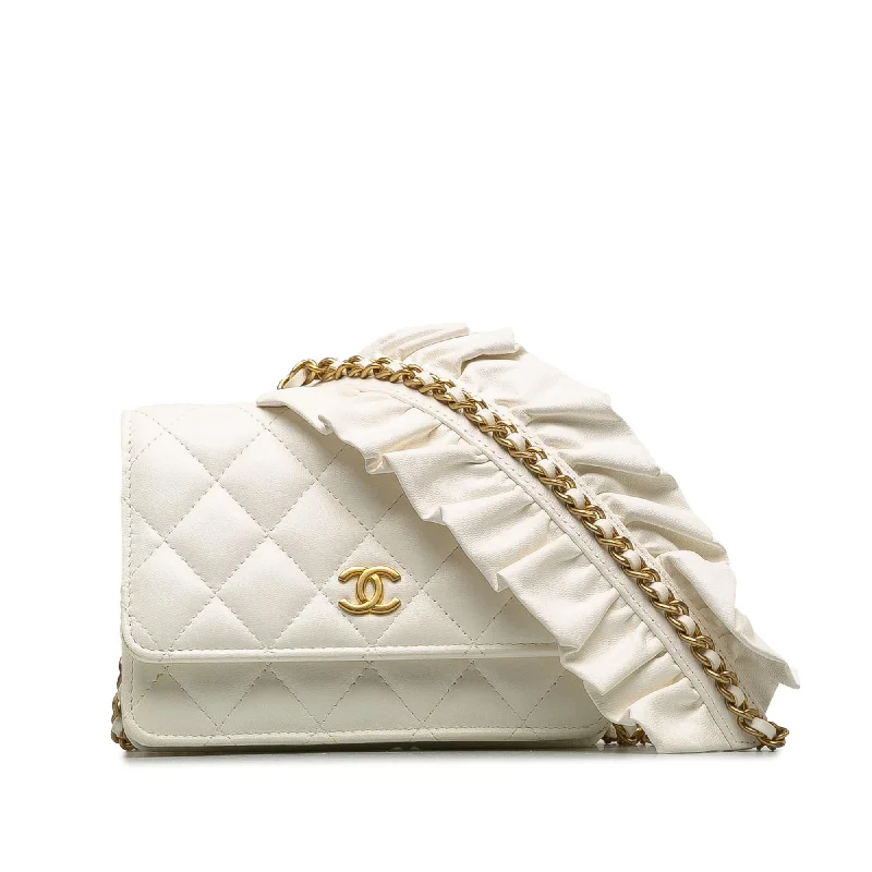 CHANEL bags for collectors and fashionistas -Chanel Romance Lambskin Wallet On Chain (SHG-2KqIZG)