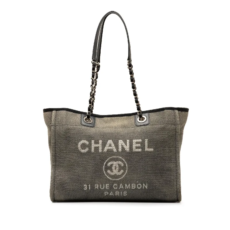 Luxury CHANEL bags for women -Chanel Small Canvas Deauville Tote (SHG-mmN7Cl)