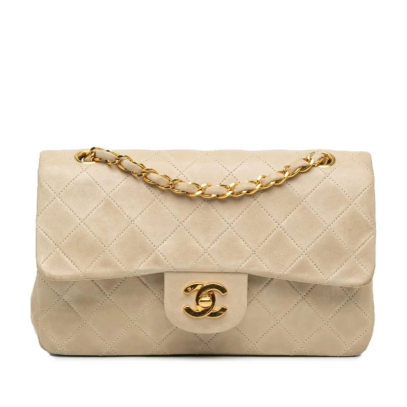 CHANEL medium flap bag -Chanel Small Classic Lambskin Double Flap (SHG-dmJ7nr)