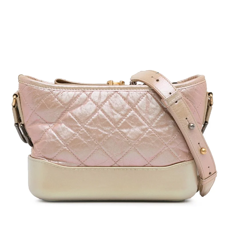 CHANEL bags with interchangeable straps -Chanel Small Iridescent Gabrielle Crossbody (SHG-zfyb3v)