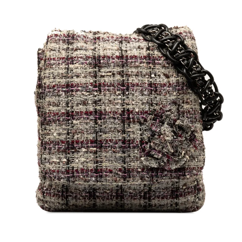 Buy CHANEL bags with high-quality craftsmanship -Chanel Tweed Camellia Crossbody (SHG-U2f14G)