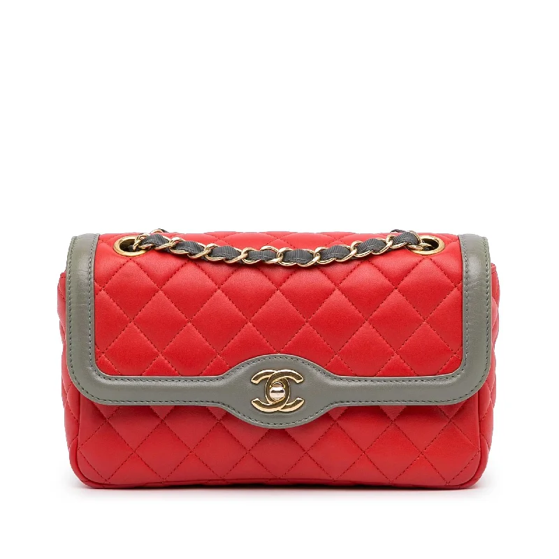 Chanel Two-Tone Day Flap (SHG-hVVcNB)