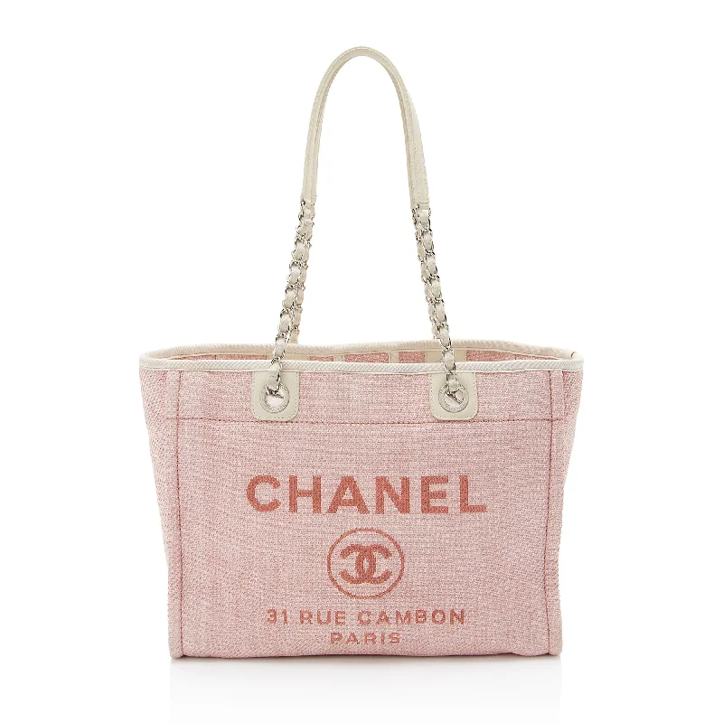 CHANEL bags for every season -Chanel Woven Straw Deauville Small Tote (SHF-dndV47)