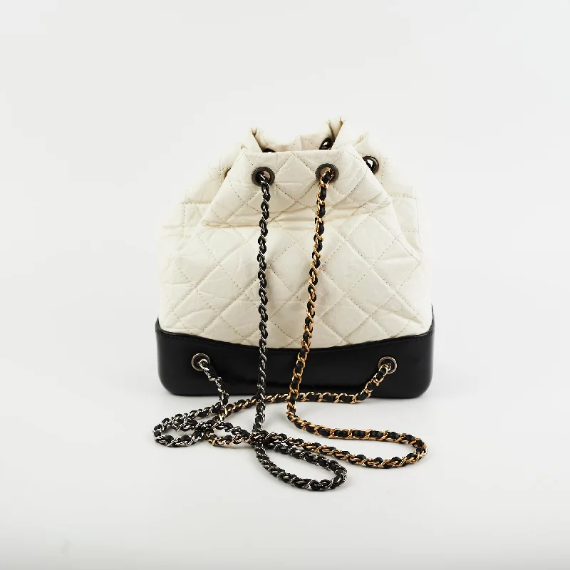 CHANEL double flap bags -Chanel Small Gabrielle Backpack