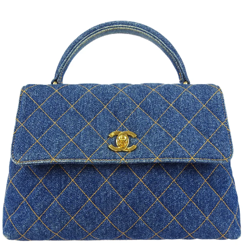 CHANEL bags with understated elegance -Chanel * Kelly Handbag Denim