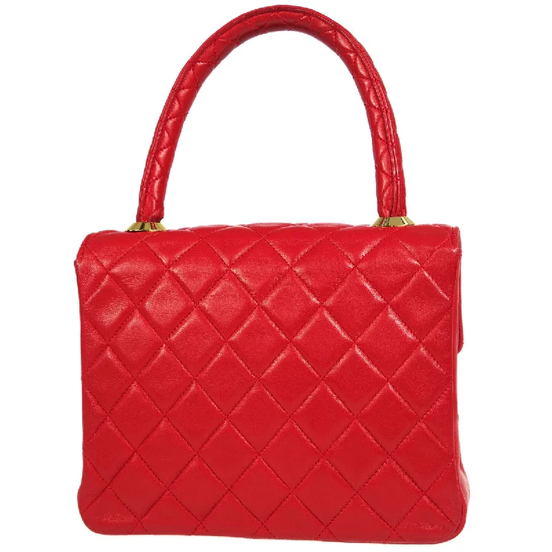 CHANEL bags with timeless appeal -Chanel * Handbag Red Lambskin