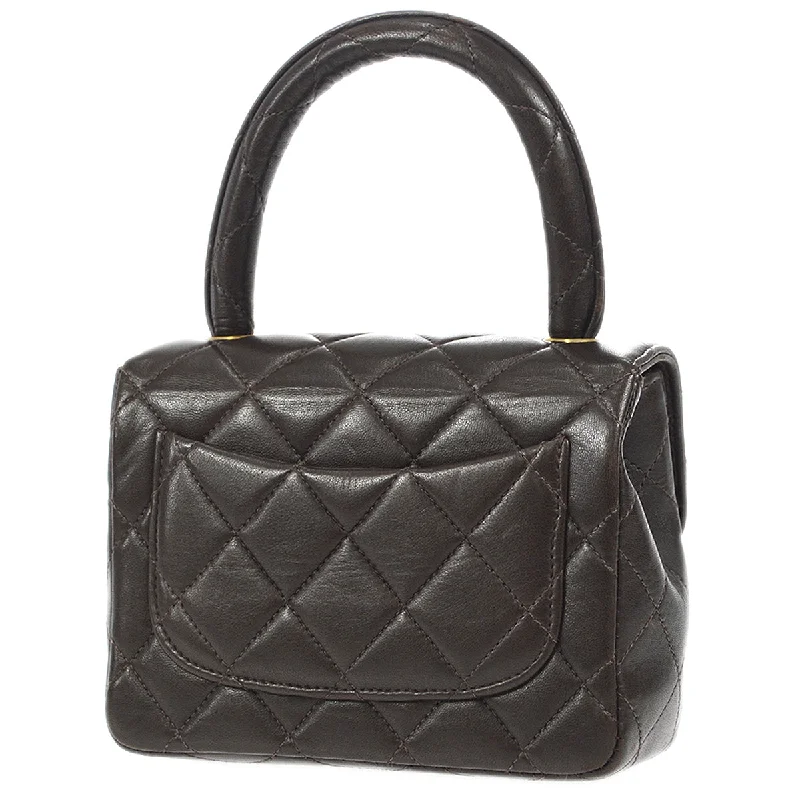 Customizable CHANEL bags for fashionistas -CHANEL 1994 Classic Flap Handbag Micro Brown Lambskin