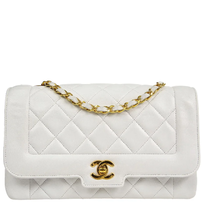 Buy CHANEL bags with fast shipping -Chanel * Classic Flap Double Chain Shoulder Bag White Lambskin