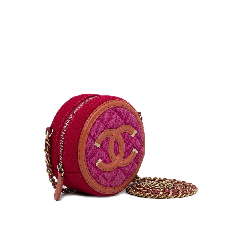 Luxury CHANEL bags for women -Chanel CC Filigree Jersey Crossbody Bag (ayanHz)