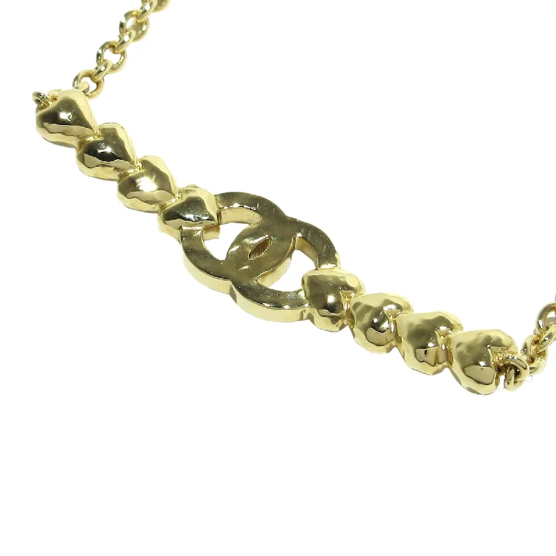 CHANEL luxury bracelets for women -Chanel CC Heart Link Choker Necklace (sPOpYs)