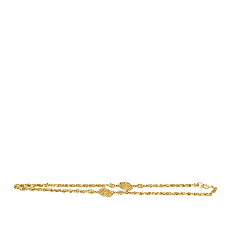 CHANEL bracelets with premium finishes -CHANEL CC Medallion Necklace Costume Necklace