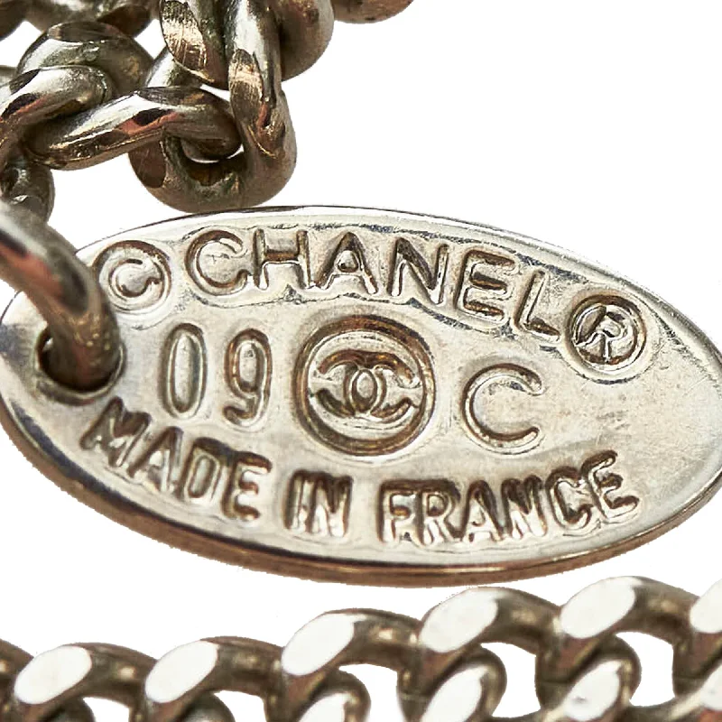 Buy CHANEL bracelets with unique designs -Chanel CC Pendant Rhinestones Necklace (29616)