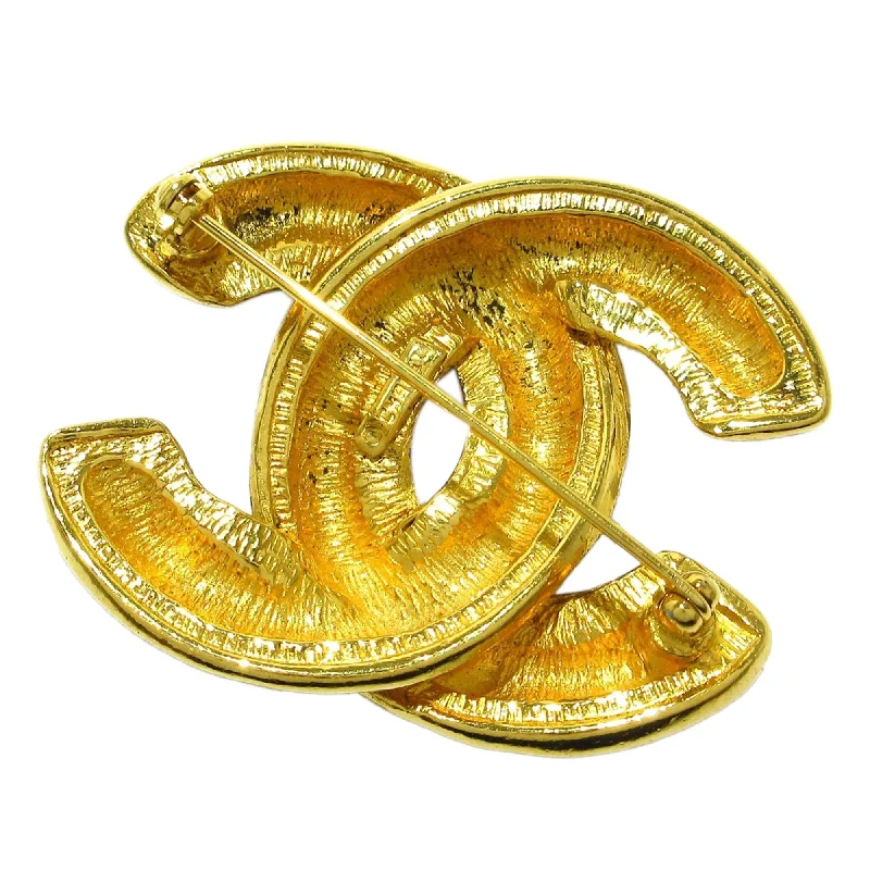 Buy CHANEL hair clips and barrettes -Chanel CC Quilted Brooch (KNCqnC)