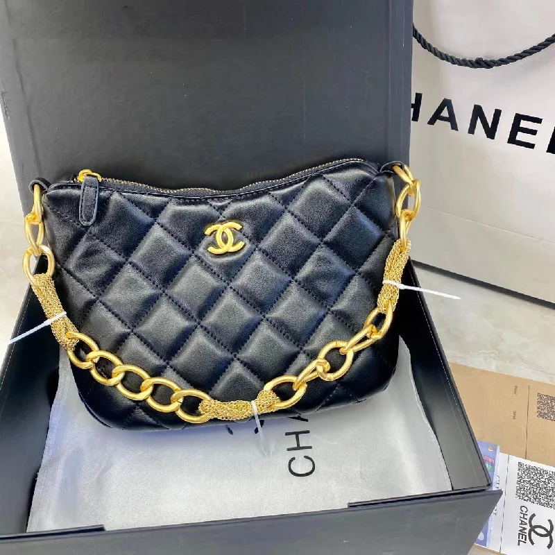 CHANEL bags with chain details -Chanel Chain Bag Handbag Shoulder Bag Crossbody Bag