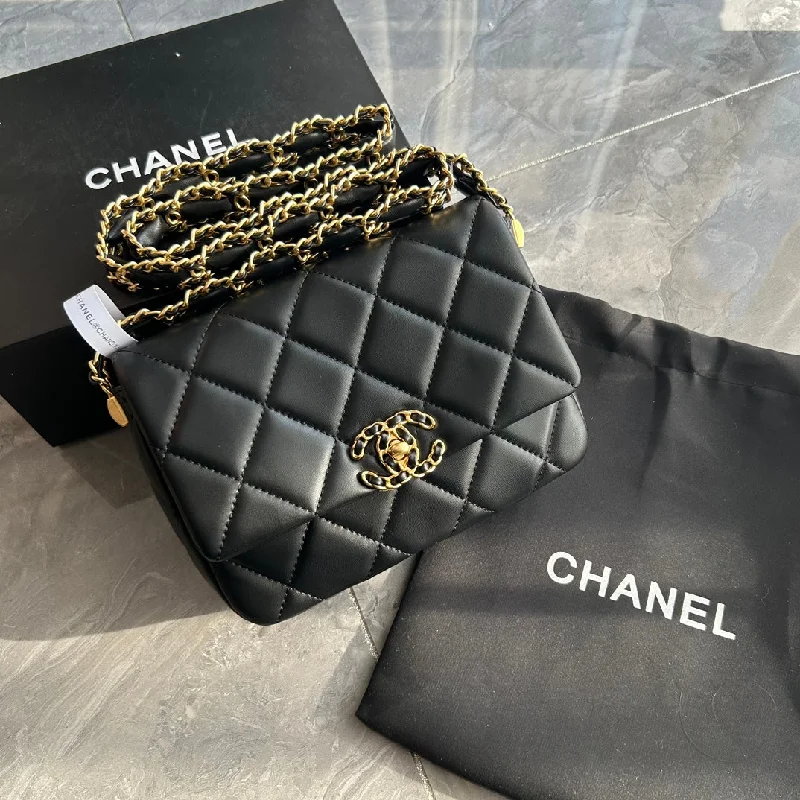 CHANEL Coco Handle bag -CHANEL Chain Bag Shoulder Bag Crossbody Bag