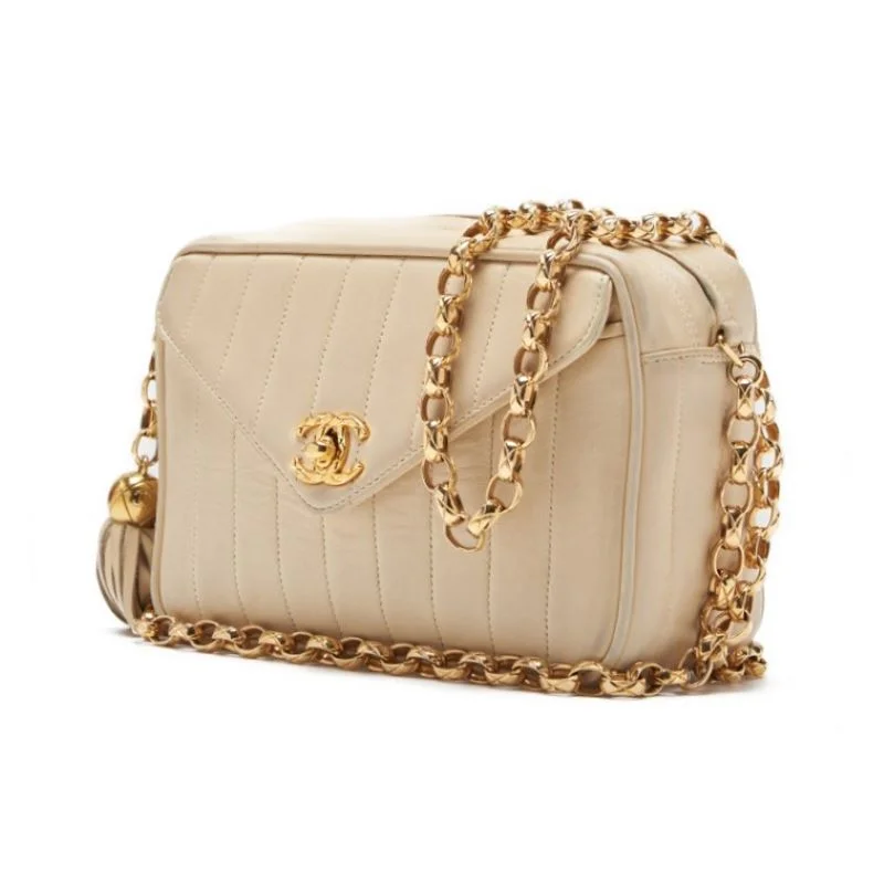 CHANEL bags with customized features -CHANEL CHANEL Mademoiselle Fringe Vision Chain Shoulder  Ivory  Shoulder Bag Mini Shoulder Bag  Shoulder Bag Hybrid   Ship] Himalan Bookstore Online