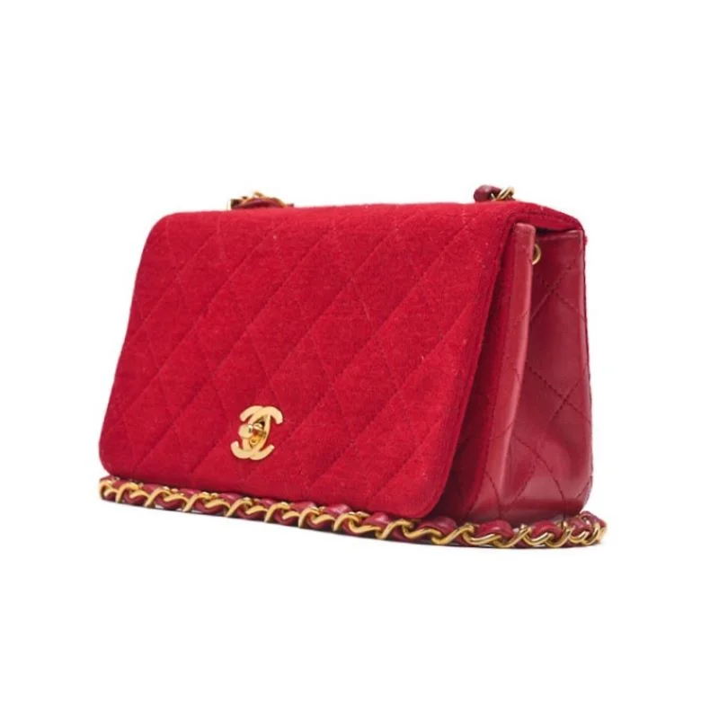 CHANEL bags for special events -CHANEL 【CHANEL】MINI TRASSE Full Flap Turnlock Chain Shoulder Cotton Red  Shoulder Bag Mini Shoulder Bag  Bag Hybrid 【 Ship】【SS】Official Online