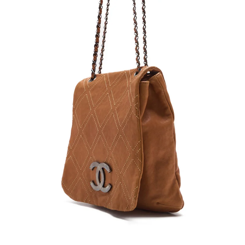 CHANEL vintage bag designs -CHANEL CHANEL Wild Double Stitch Decacoco Chain Shoulder Caviar S Brown (Silver G ) Shoulder Bag Mini Shoulder Bag  Shoulder Bag Hybrid   Ship] Himalan Bookstore Online