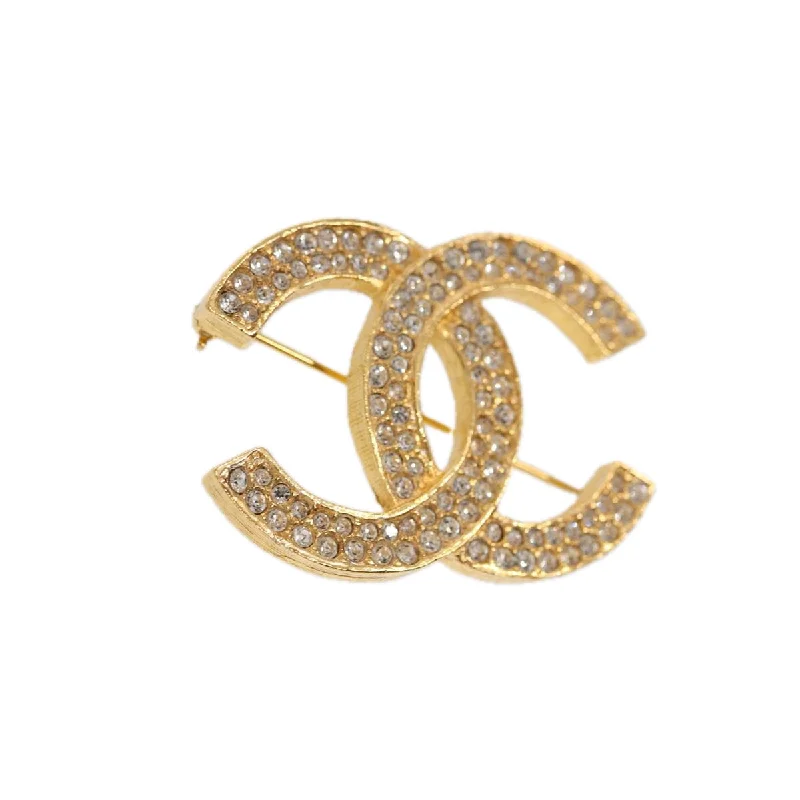 CHANEL bracelets with charm details -CHANEL COCO Mark Brooch metal Gold CC  am6769