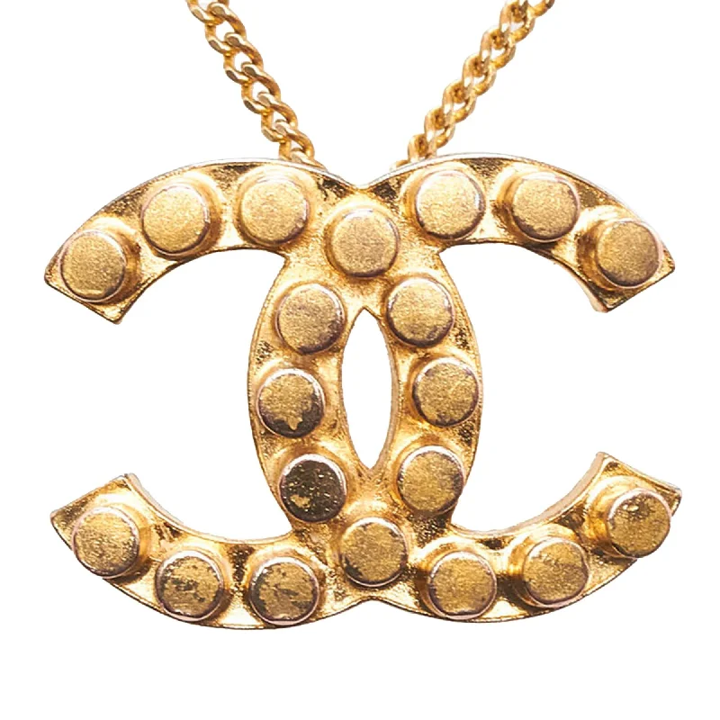 CHANEL jewelry with minimalist style -Chanel Coco  Mark Necklace (36962)