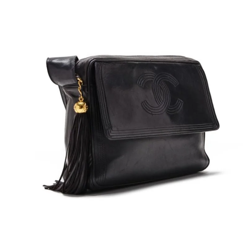 CHANEL bag with detachable handle -Chanel Coco One-Shoulder Bag  Fringes Black  Black (Golden Tools) Shoulder Bag   Ship Free Shipping] Xian Yama Online