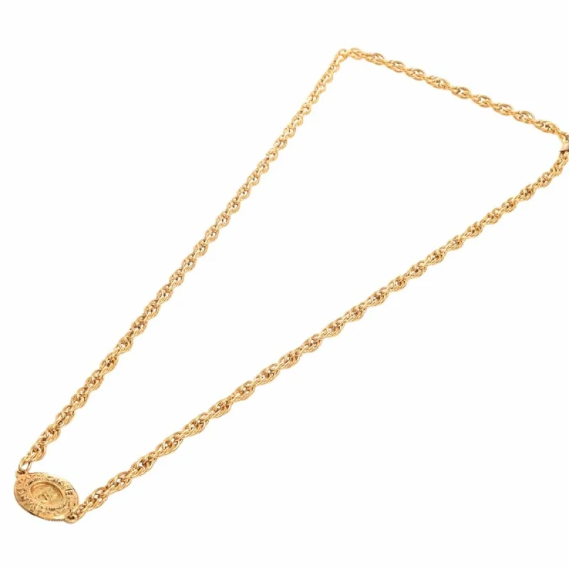 Exclusive CHANEL rings with elegant designs -CHANEL Cocomark Necklace Gold Women's