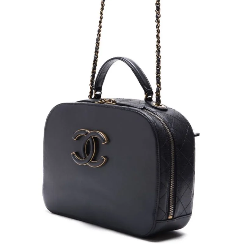 CHANEL bags with creative design details -CHANEL DECACOCO Top Handle 2w Chain Shoulder  Caviar S Black  Handbag  Handbag  Handbag Hybrid 【 Delivery】 Ladies Online