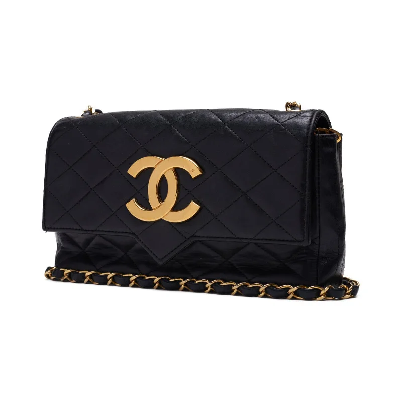 CHANEL black leather bags -Chanel Matrasse Decacoco Pushlock Chain Shoulder  Black  Shoulder Bag  Shoulder Bag Ladies Shoulder Bag Hybrid 【 Ship】【SS】 E-