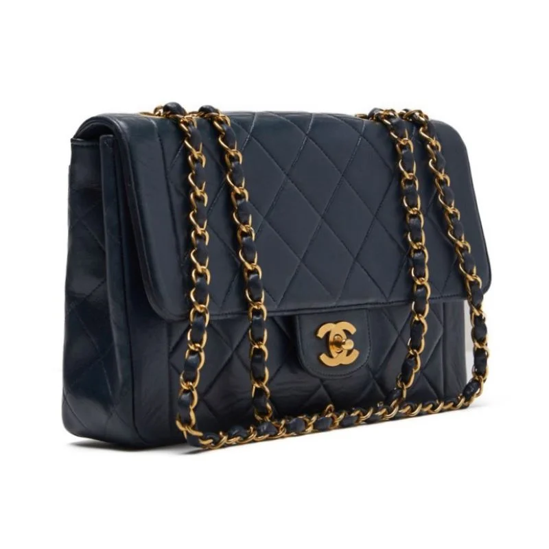 CHANEL bags with adjustable shoulder straps -Chanel Matrasse  Flaster Chain Shoulder  Navy  Shoulder Bag Mini Shoulder Bag  Shoulder Bag Hybrid   Delivery] Dharma Sharma Online