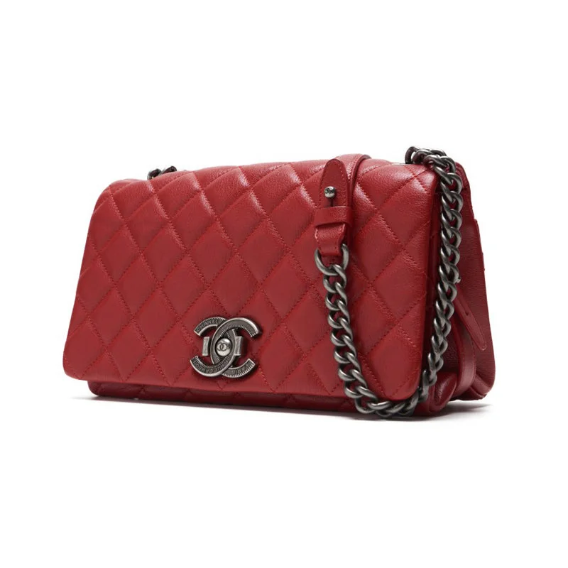 CHANEL bags with timeless appeal -Chanel Matrasse Full Flap Chain Shoulder Caviar S Red (Silver G) Shoulder Bag  Shoulder Bag Ladies Shoulder Bag Hybrid 【 Ship】 Dutch Shark Online