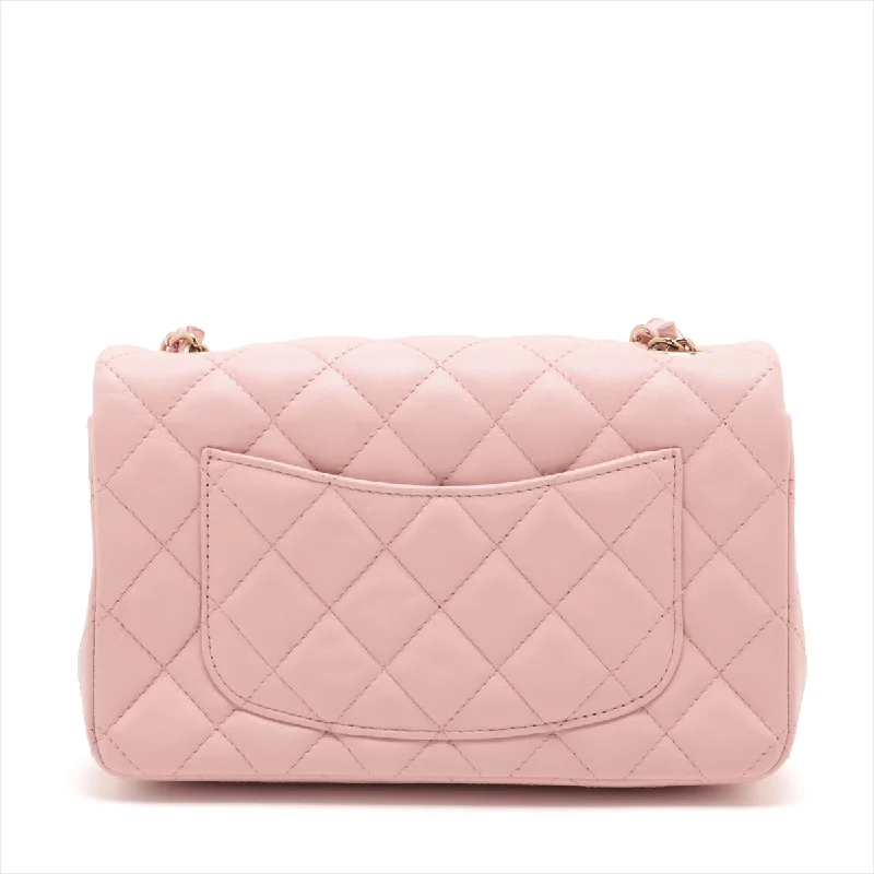 CHANEL bags for everyday elegance -Chanel Mini Matrasse 20  S Single Chain Single Chain Bag Pink G  A69900