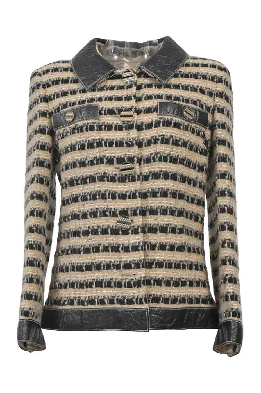 CHANEL fashion blouses with patterns -[WW43650] Chanel | Jacket