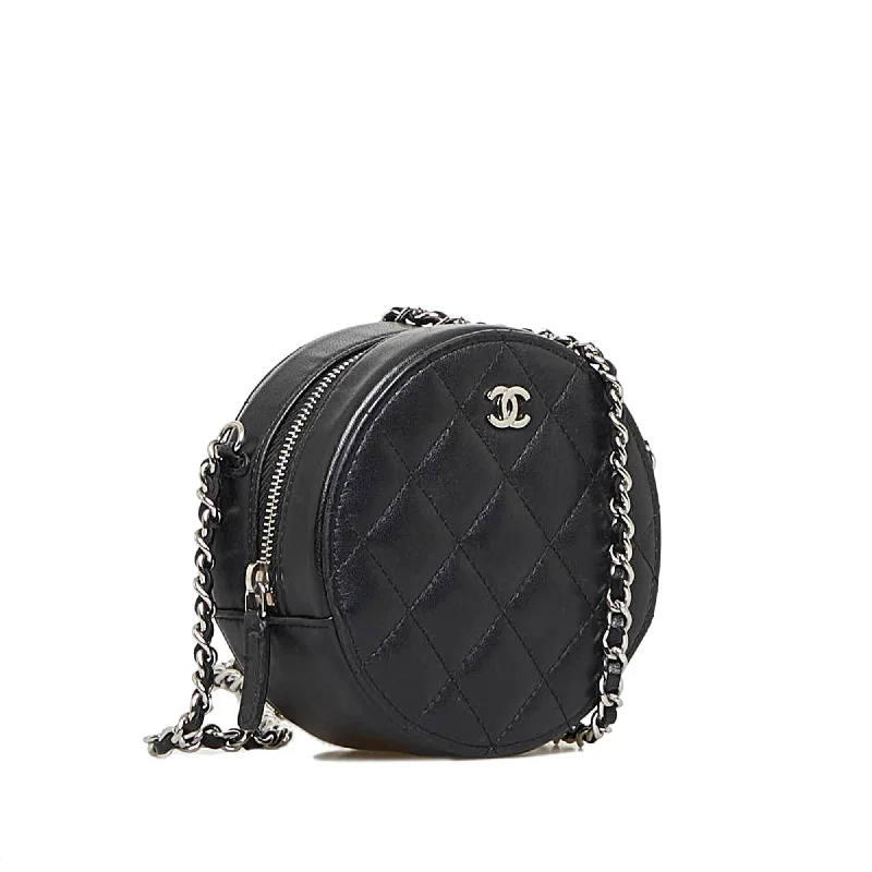 CHANEL bags with elegant chain straps -Chanel Round As Earth Crossbody (3Gnjsk)