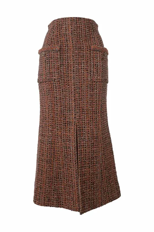 CHANEL wool dresses for winter -[WW40986] Chanel | Midi Skirt