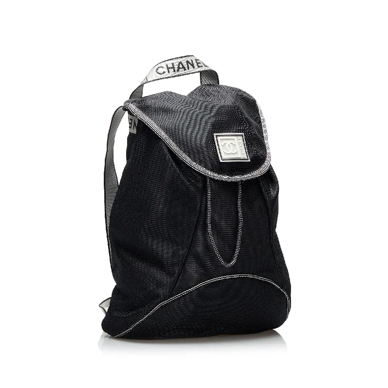 CHANEL bags with vintage look -Chanel Sport Line Backpack (rtwX3h)