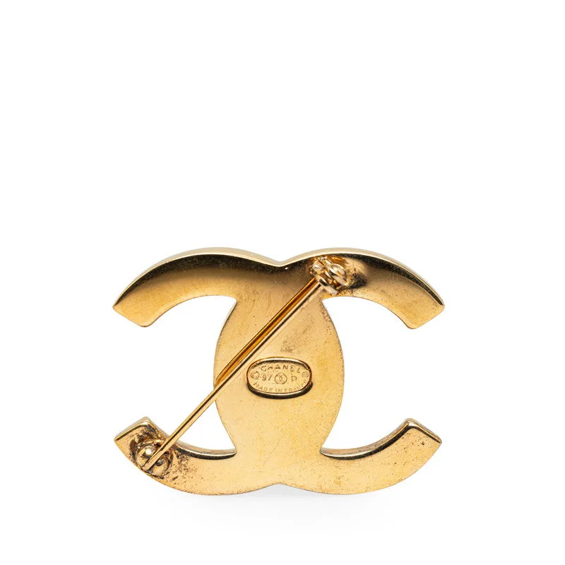 Buy CHANEL hair accessories with pearls -Chanel Vintage Turnrock Coco Brooch G   Chanel