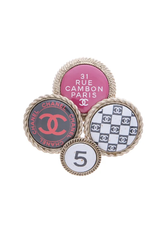 Classic CHANEL watches for women -31 Rue Cambon Cluster Brooch