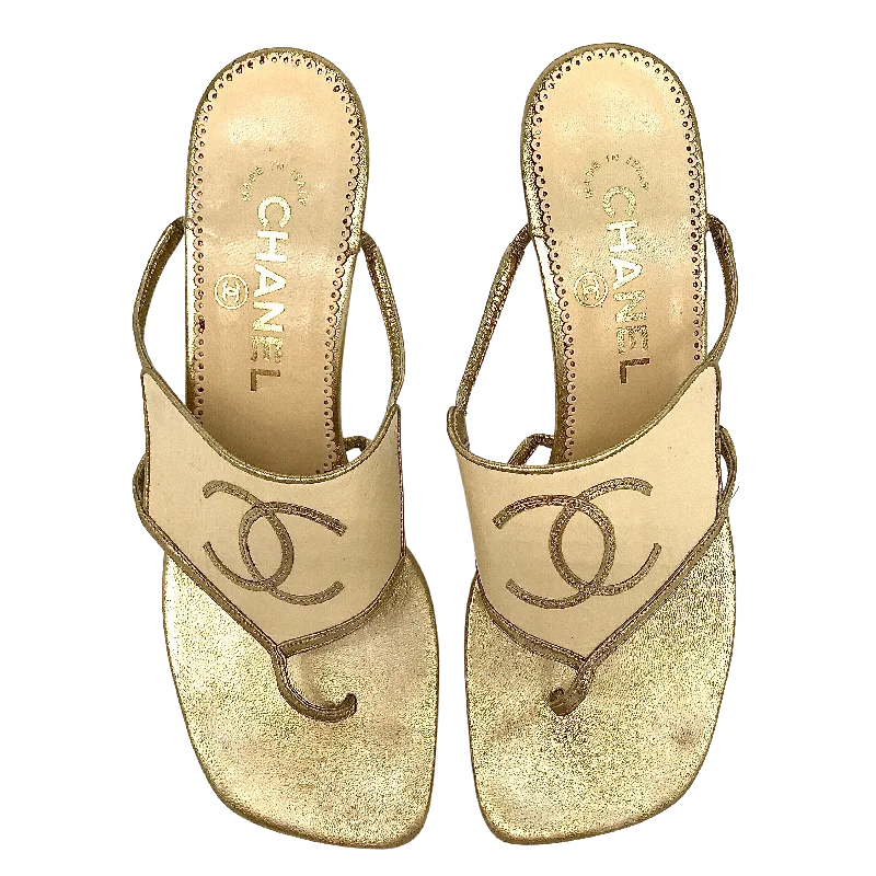 CHANEL sandals for summer -Vintage Chanel Shoes