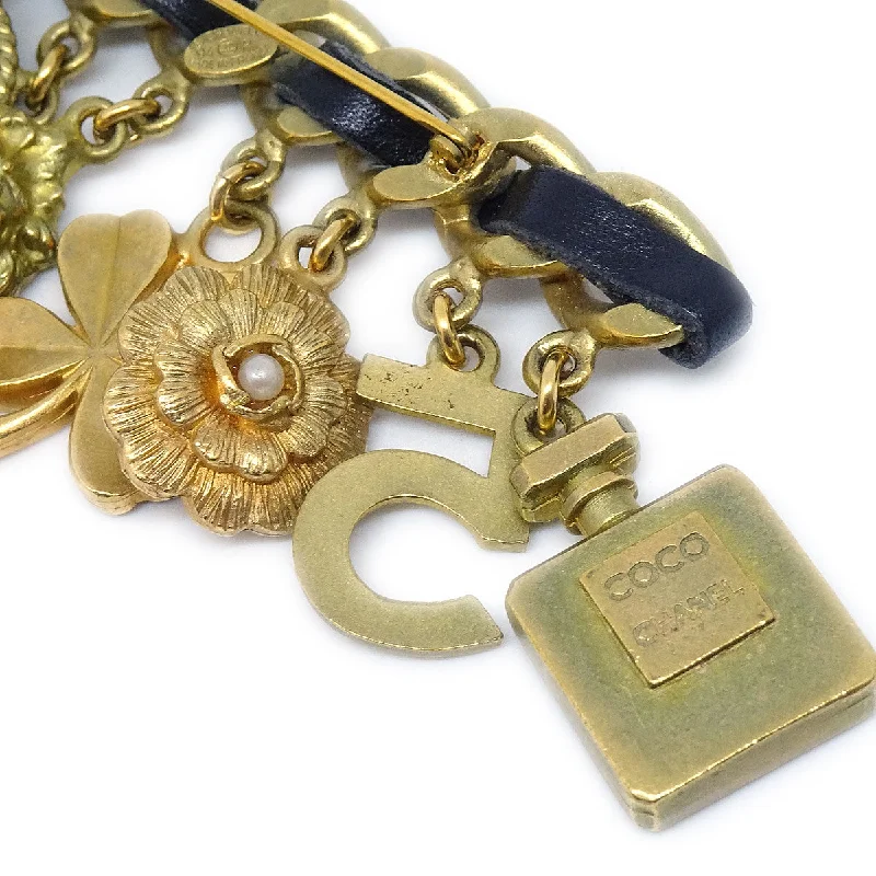 Exclusive CHANEL rings with elegant designs -Chanel Icon Brooch Pin Gold 94P