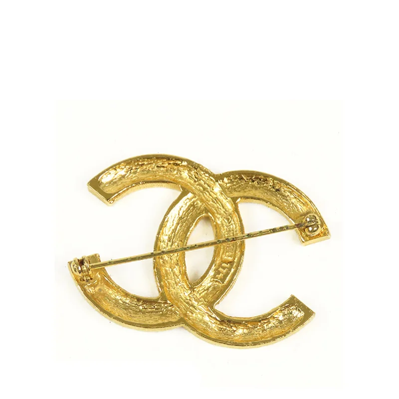 CHANEL hair accessories for women -CHANEL CC Rhinestone Brooch Costume Brooch